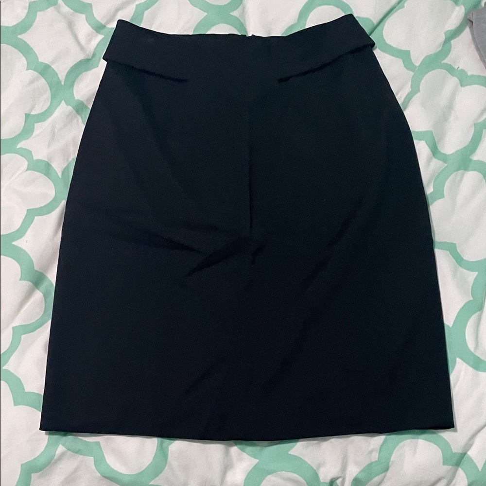 Ava & Aiden Classic Black Pencil Skirt